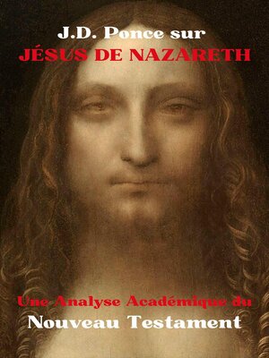 cover image of J.D. Ponce sur Jésus de Nazareth